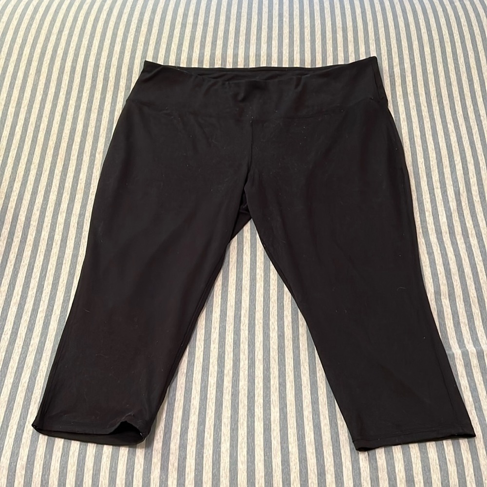 RBX Black Leggings 3X